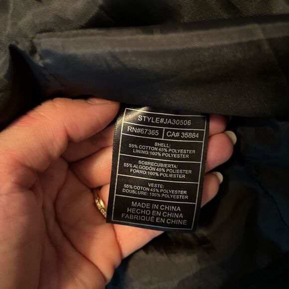 JACK WOMENS BLACK TOGGLE CLOSURE DRESS COAT WOMENS SIZE MEDIUM CLASSIC COAT - Picture 10 of 11